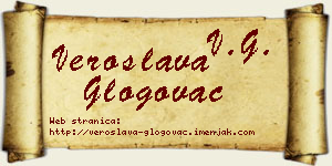 Veroslava Glogovac vizit kartica